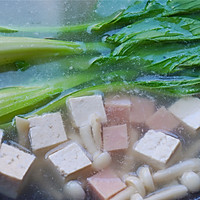 #洗手做羹汤# 清甜低脂的豆腐菌汤的做法图解6