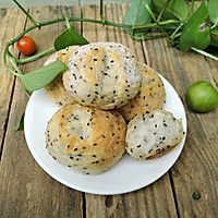补钙小能手—黑芝麻小餐包的做法图解8