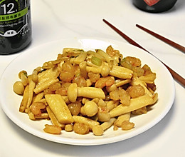 #助力高考营养餐#虾仁海鲜菇的做法