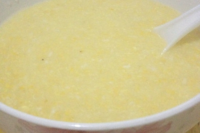 小米玉米粥（蛋花）