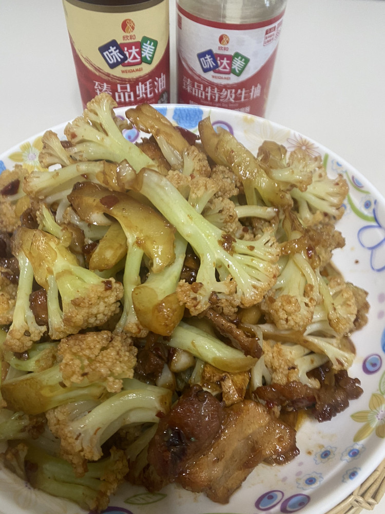 干锅花菜，巨下饭！超好吃、还不胖的做法