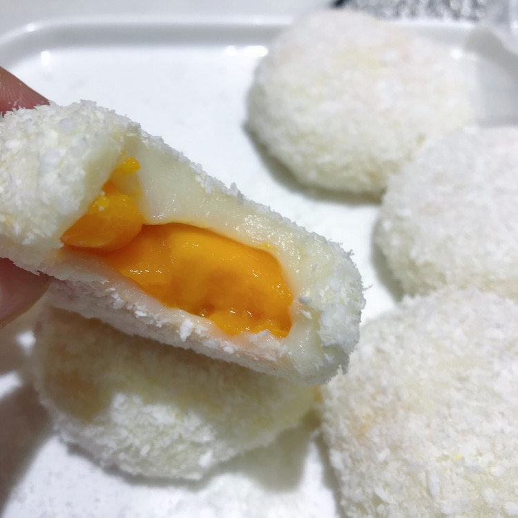 芒果糯米糍的做法