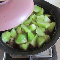 泥鳅炖莴苣#樱花味道#的做法图解6