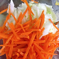 #年在一起 鲜才够味#包菜胡萝卜鸡蛋煎饼的做法图解4