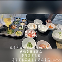 #尽享安心亲子食刻#烤鲜虾时蔬鸡蛋杯的做法图解5