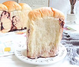 紫米吐司的做法