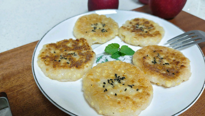 苹果糯米饼