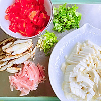 #蛋趣体验#豆腐三鲜汤的做法图解2