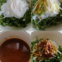 #巨下饭的家常菜#酱汁香菜拌粉丝的做法图解7