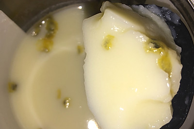 百香果奶冻