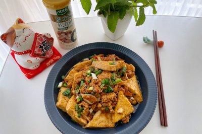 肉沫烧豆腐