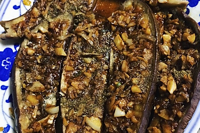 微波炉烧烤茄子
