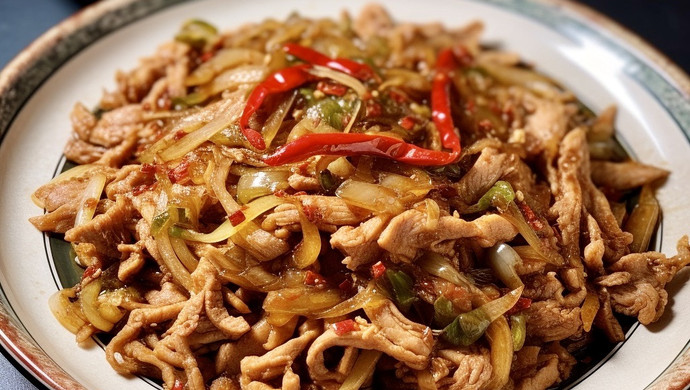 吃不下饭就试试这个榨菜肉丝