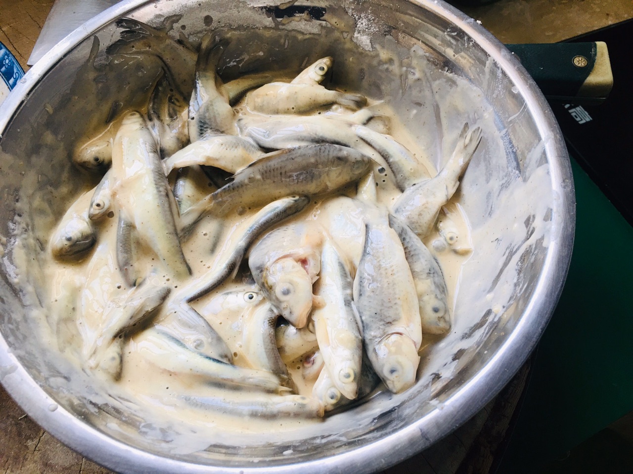 干炸面条鱼怎么做_干炸面条鱼的做法_蓝色夏季_豆果美食