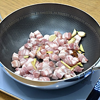 #东古家味美食#  五花肉豆角焖面的做法图解4