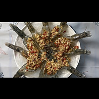 蒜蓉粉丝开背虾的做法图解7