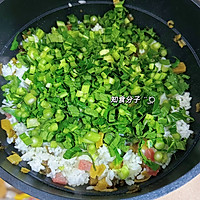 酸菜炒饭的做法图解8