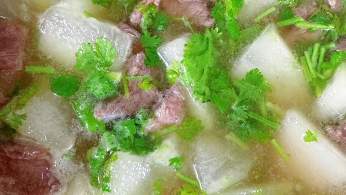 冬瓜牛肉汤