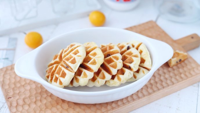 蜜豆华夫饼（酵母版）