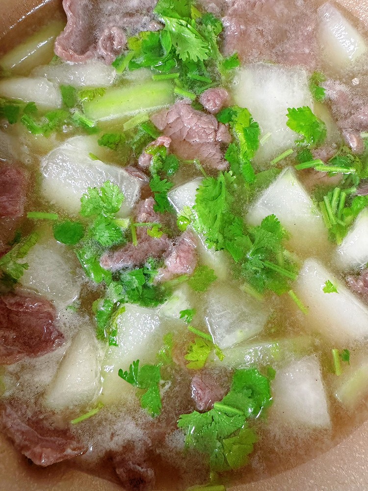 冬瓜牛肉汤的做法