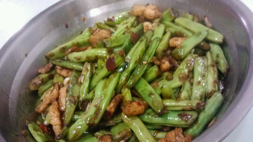 Stir fried beans