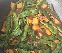豆角炖土豆的做法