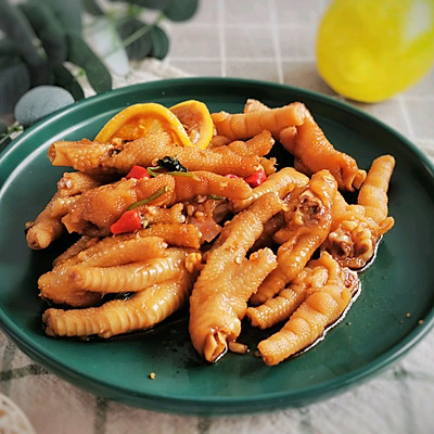 网红泰式柠檬鸡爪,根本停不下来