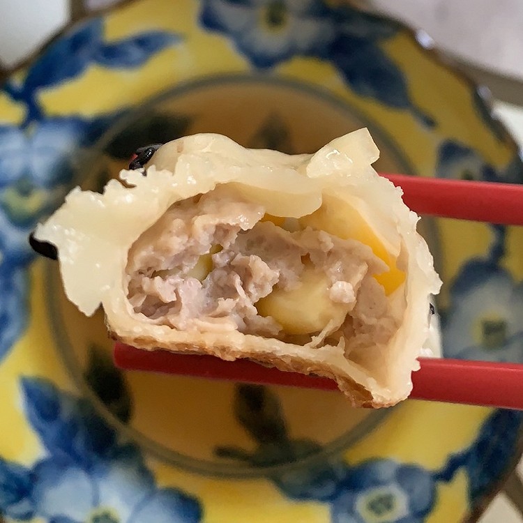 玉米香菇饺子的做法