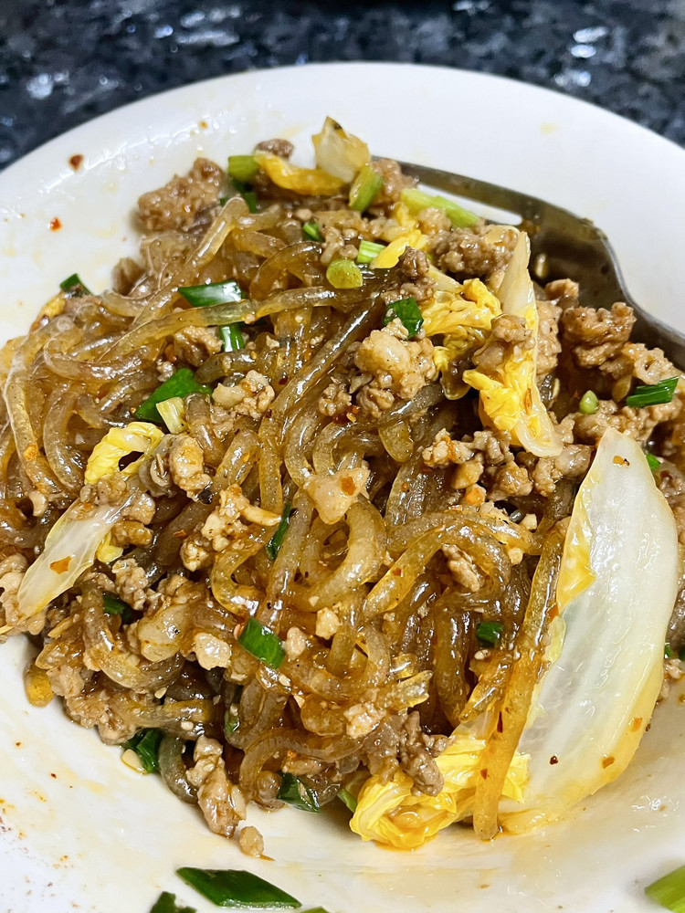 肉末粉条的做法