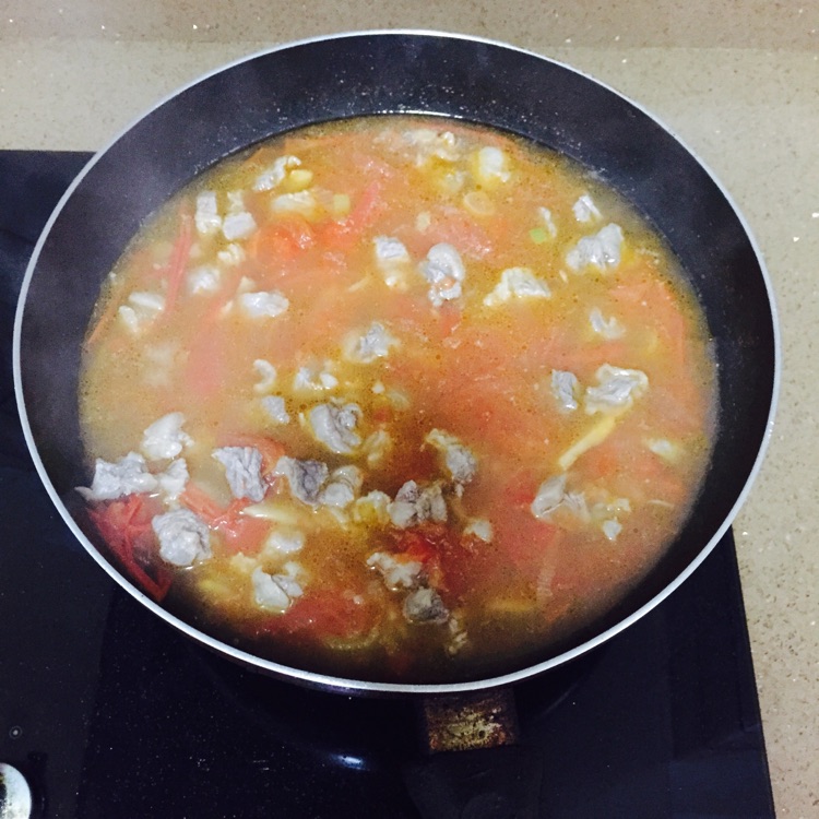 西红柿牛肉汤的做法图解7