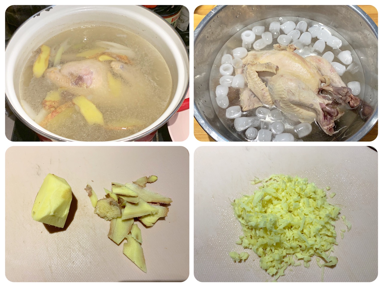 广东白切鸡：教你最正宗的白切鸡做法，只需几个技巧，皮脆肉滑 _黄姜