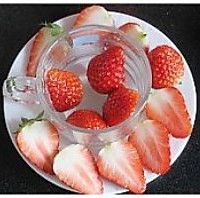 自制双莓酸奶的做法图解3