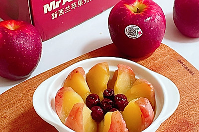 蒸苹果