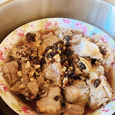 豆豉蒸排骨