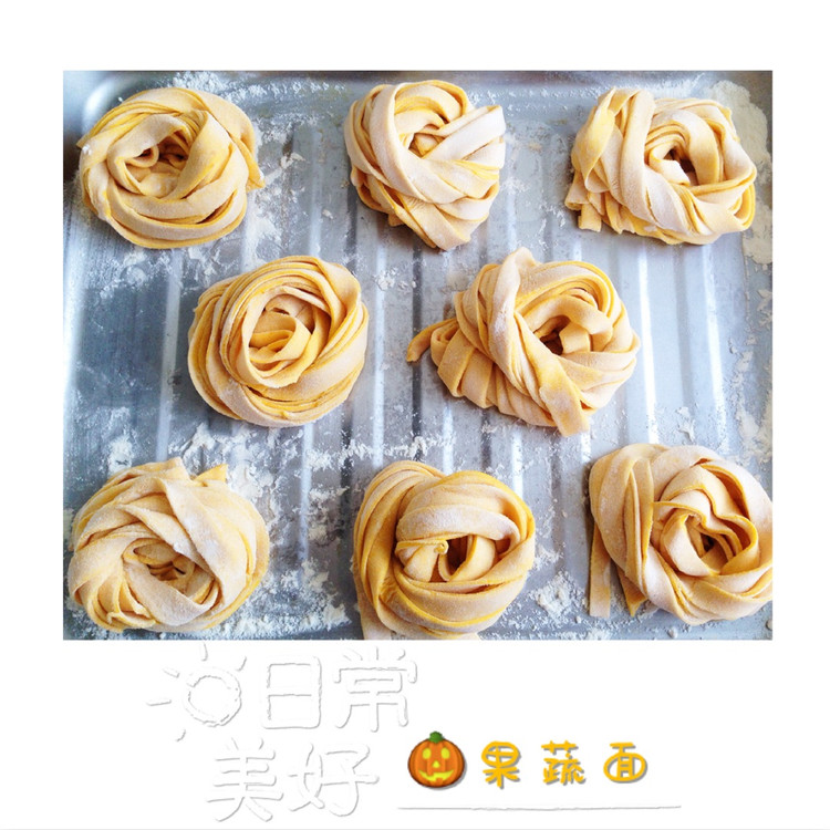 果蔬手擀面的做法