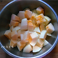 香瓜苹果汁#爱的暖胃季-美的智能破壁料理机#的做法图解4