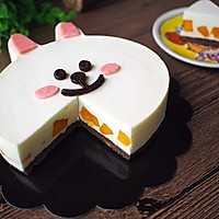 布朗熊&可妮兔（巧克力&酸奶慕斯蛋糕）的做法图解18