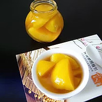 黄桃罐头的做法图解1