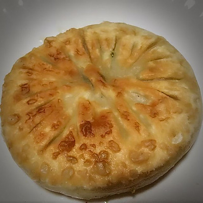 韭菜鸡蛋粉丝小饼