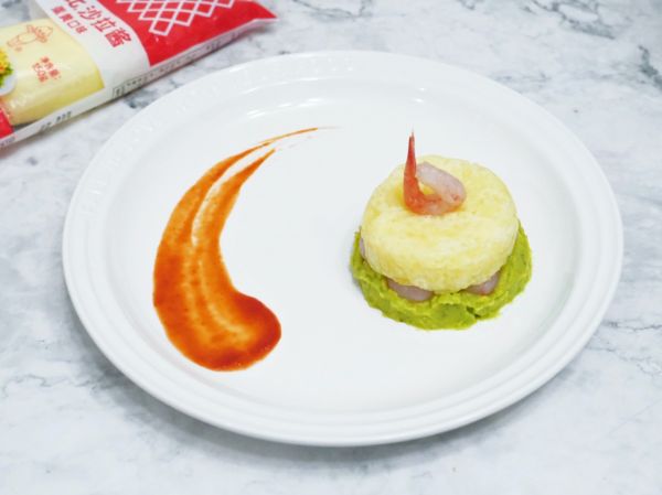 牛油果甜虾土豆泥沙拉