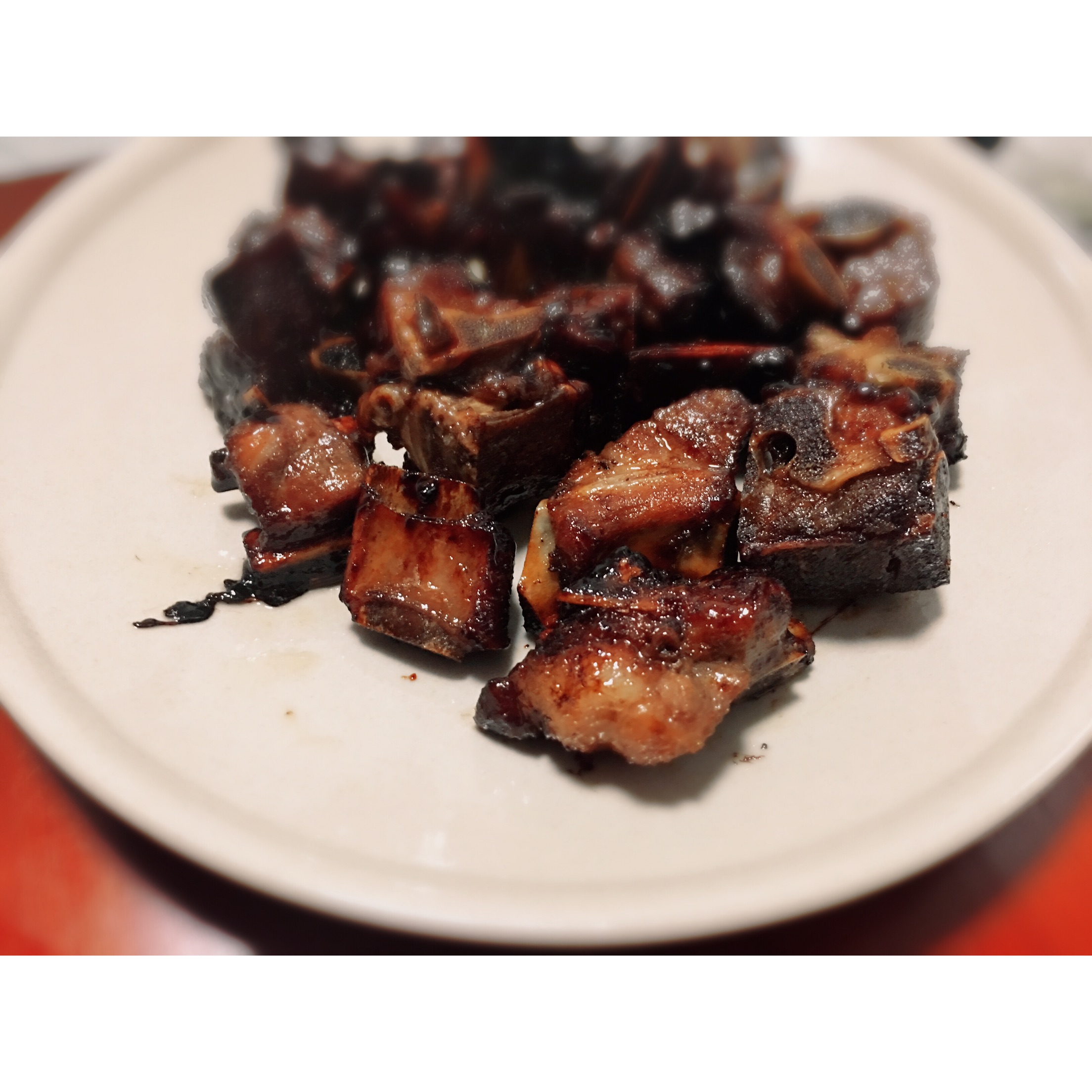 Sweet and sour spareribs