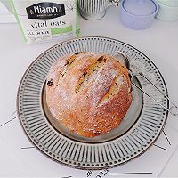 #Niamh一步搞定懒人面包#葡萄干燕麦面包的做法图解8