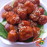 茄汁鱼丸的做法图解5
