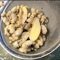 凉拌菜 菠菜拌蛤蜊肉的做法图解2