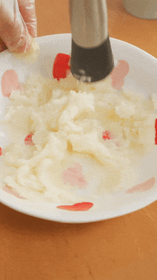 山药藕圆红豆沙【宝宝辅食】的做法图解2