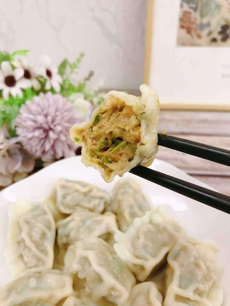 香菜饺子的做法
