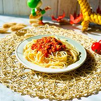 肉酱意大利面#快手又营养，我家的冬日必备菜品#的做法图解5