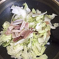 #舌尖上的端午#白菜鱿鱼煮粉丝的做法图解5