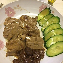 梅汁香煎鸭胸肉