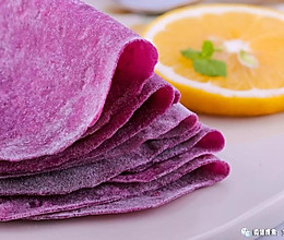 紫薯坚果薄饼 宝宝辅食食谱的做法